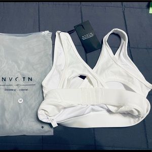 NVGTN White Allure Bra Medium NWT